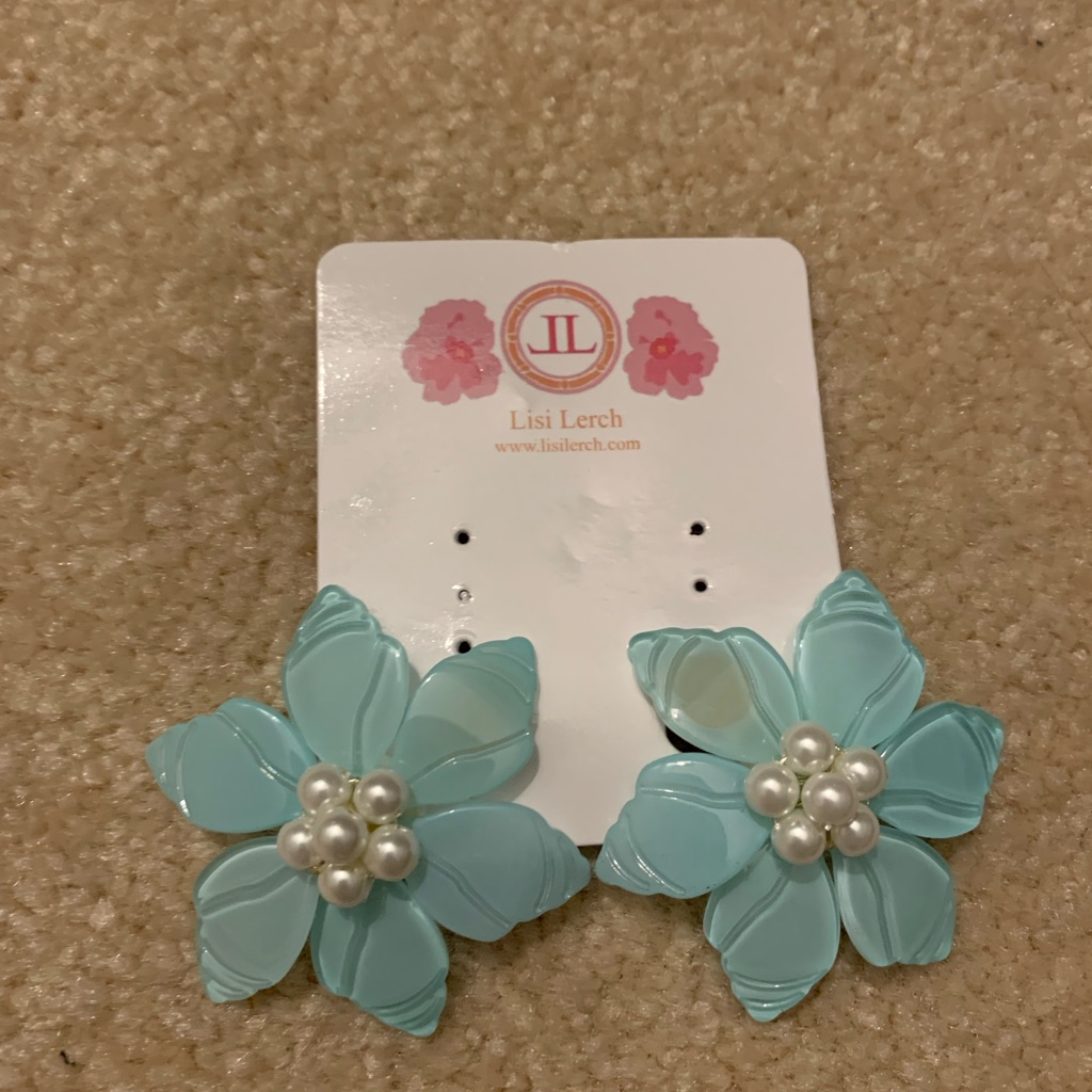 Lisi Lerch Fun Flower Clip On Earrings Lisi Lerch Fun Flower Clip On Earrings